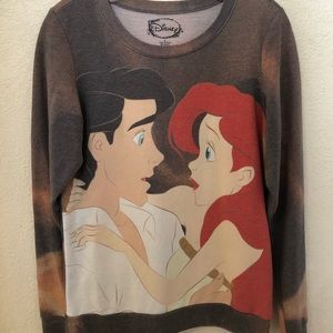 Little Mermaid long sleeve shirt Small